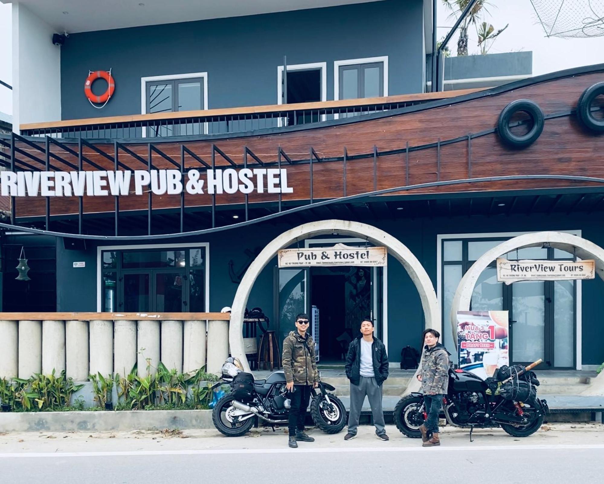 דונג הוי Riverview Homestay חדר תמונה